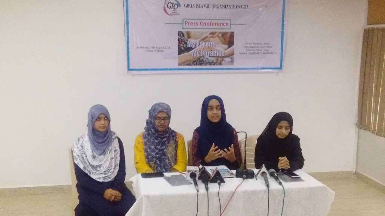 Goa-Girls Islamic Organisation to run  10 days “My Parents My Paradise “campaign 