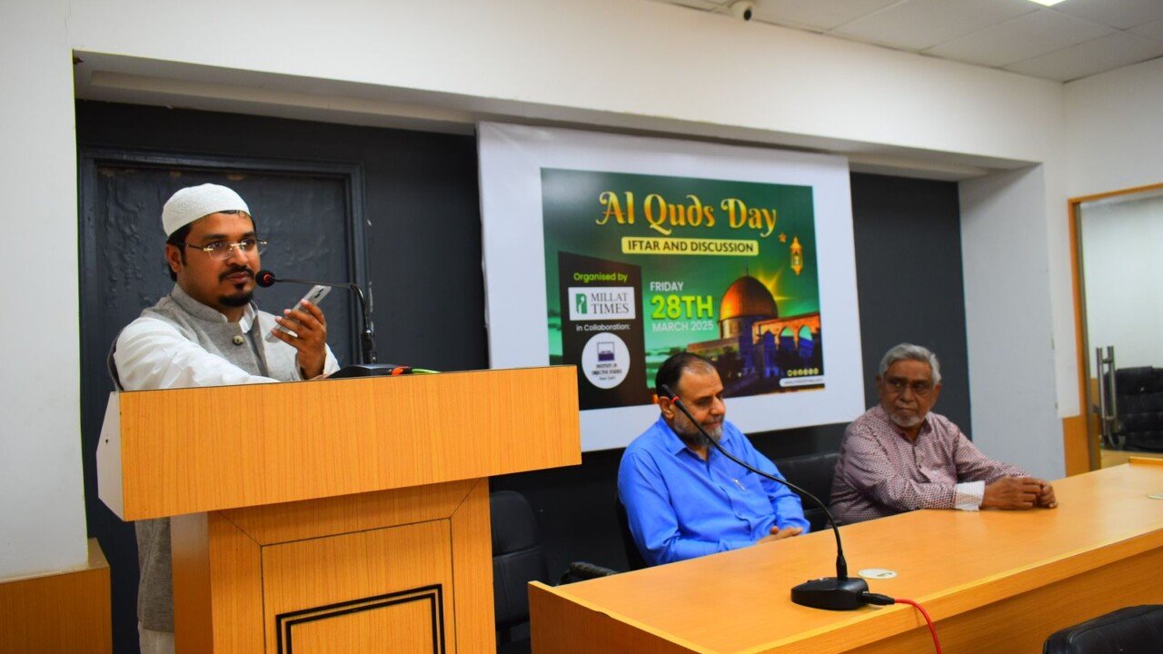 IMG-20250329-WA0020 Millat Times & Institute of Objective Studies Organized Solidarity Iftar for Palestine on Al-Quds Day 2025