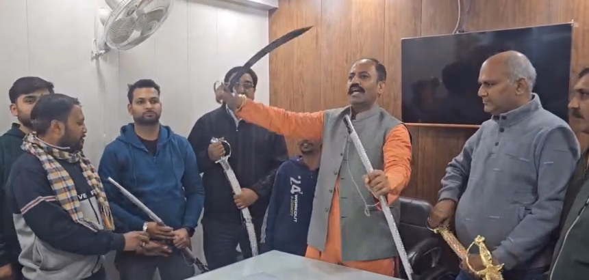 Police arrest 10 Hindu Raksha Dal members in Uttar Pradesh for allegedly distributing swords