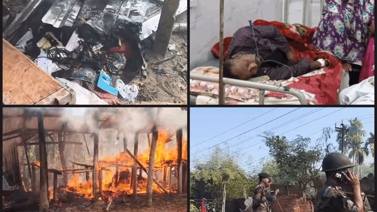 From a donation drive to burning homes: How communal violence unfolded in Tripura’s Fatikroy 