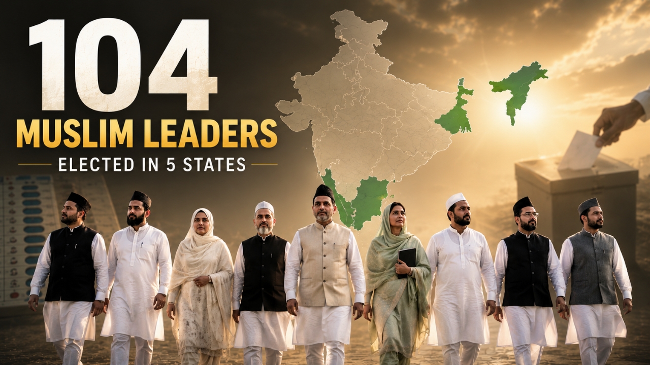 104 Muslim Candidates Win in 2026 Assembly Elections Across Five States - BJP Fields None