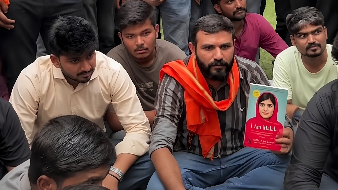 Malala memoir reading disrupted